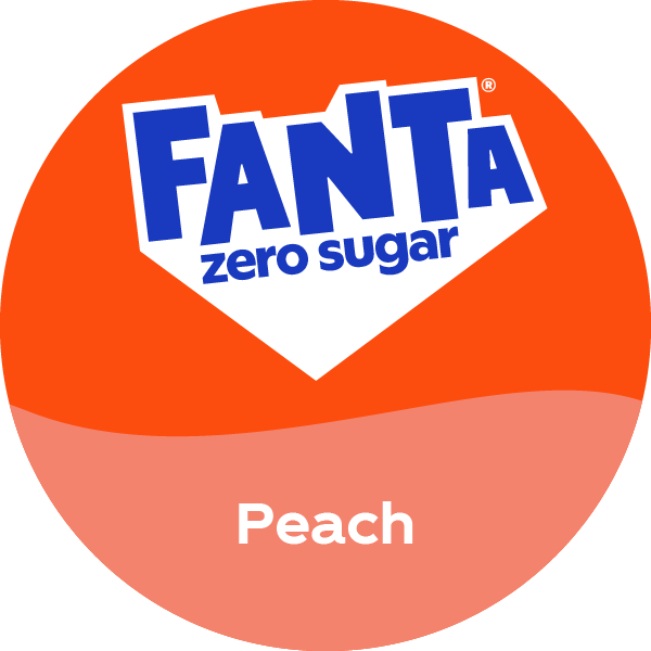 Fanta Zero Peach